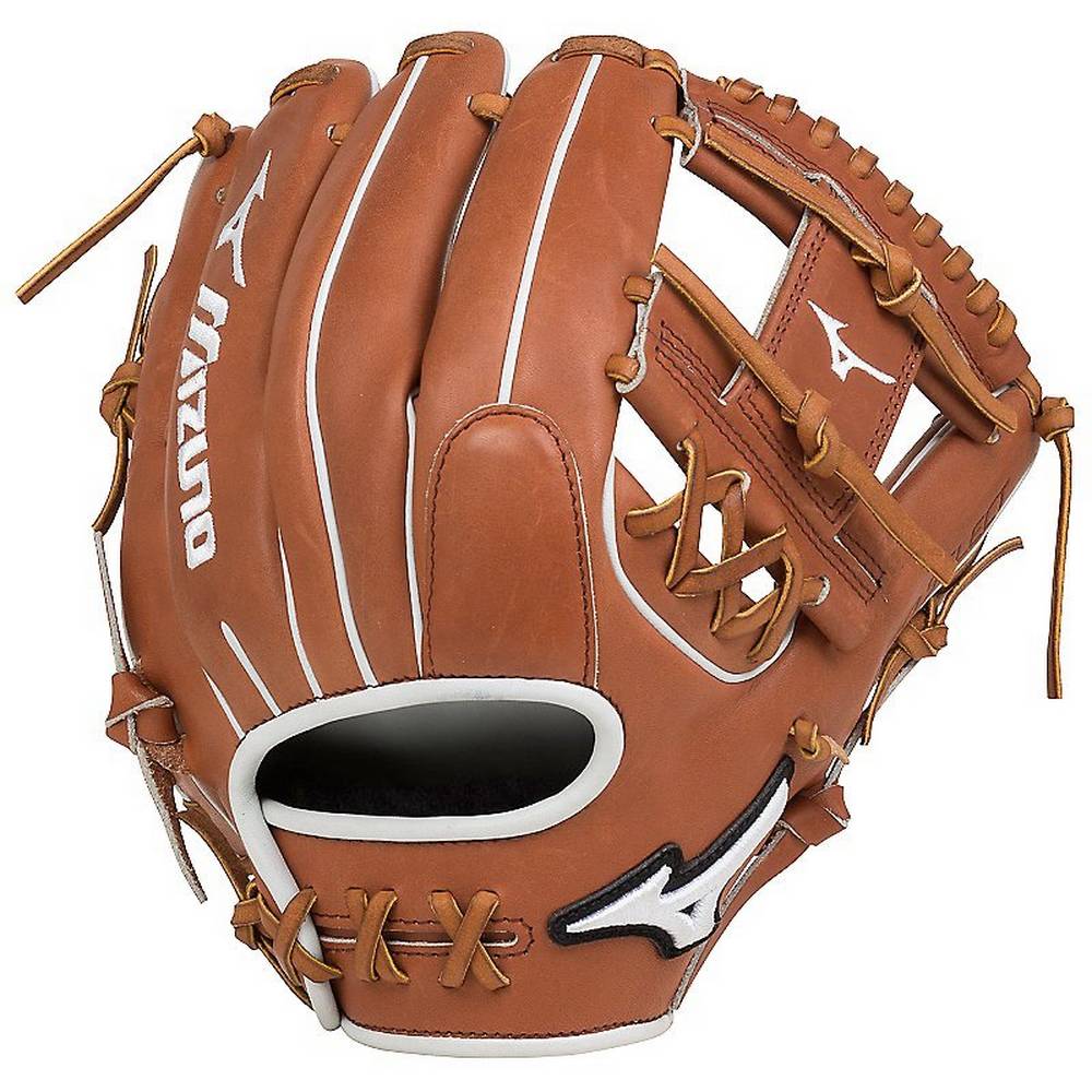 Mizuno Pro Select Fastpitch 11.5" Női Kesztyű Barna EZA649813